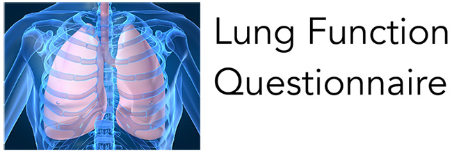 Lung Function Questionnaire